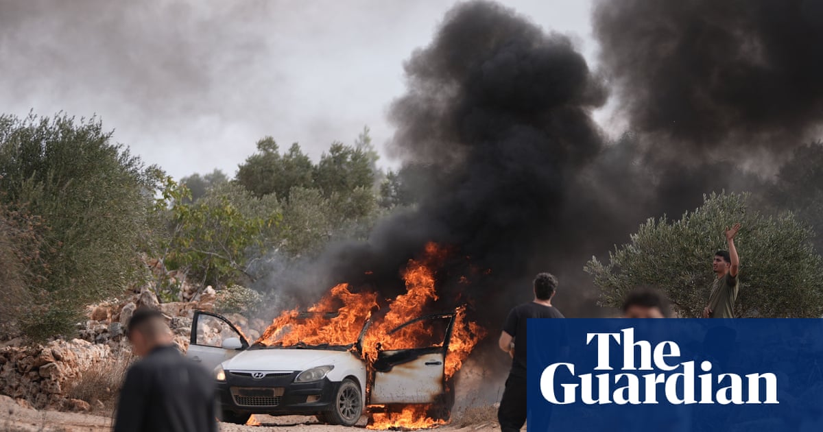 First Thing: ‘They have total impunity’ – West Bank settler violence rises after Gaza ceasefire | US news