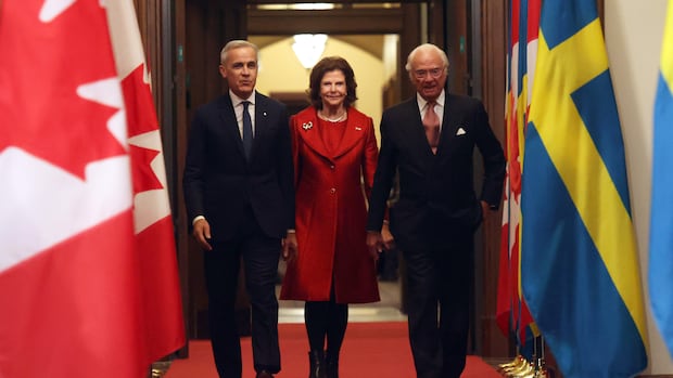 Swedish king and queen in Ottawa for third official visit to Canada