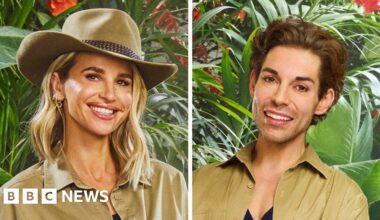 Vogue Williams and Tom Read Wilson join I'm A Celebrity... Get Me Out of Here!