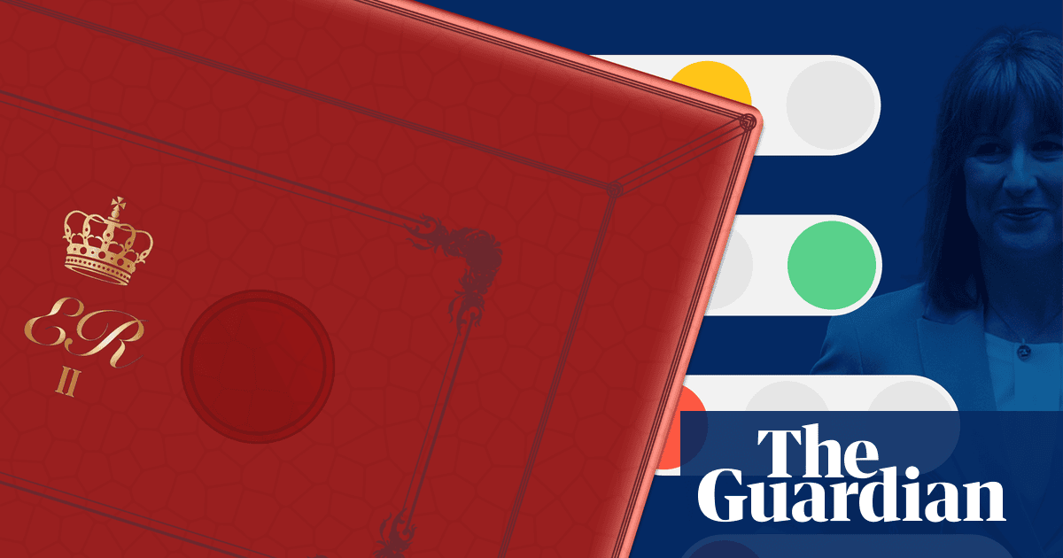 Could you do better than Reeves as chancellor? Play our interactive budget game | Tax and spending