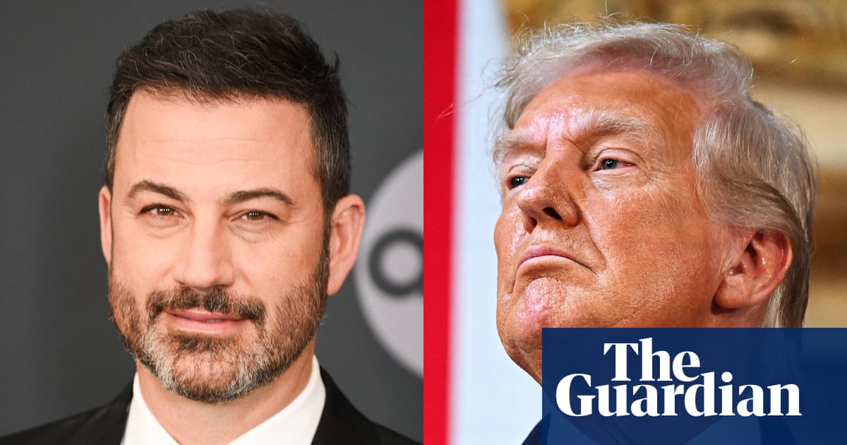 Jimmy Kimmel accuses Trump of trying to get him fired and tells him: ‘Quiet, piggy’ | US news