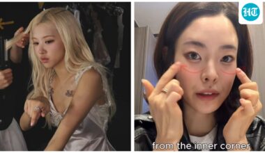Korean facial expert shares beauty hack inspired by Blackpink, Le Sserafim to get rid of dark circles, puffiness at home