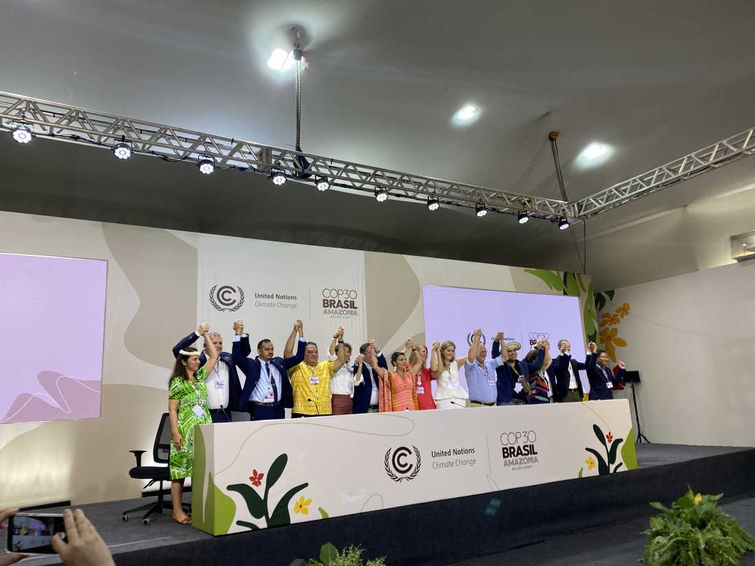Two dozen countries have said they'll work alongside the U.N. in a new process focused on transitioning away from fossil fuels. In April, Colombia and the Netherlands plan to host the first international conference focused on the issue.