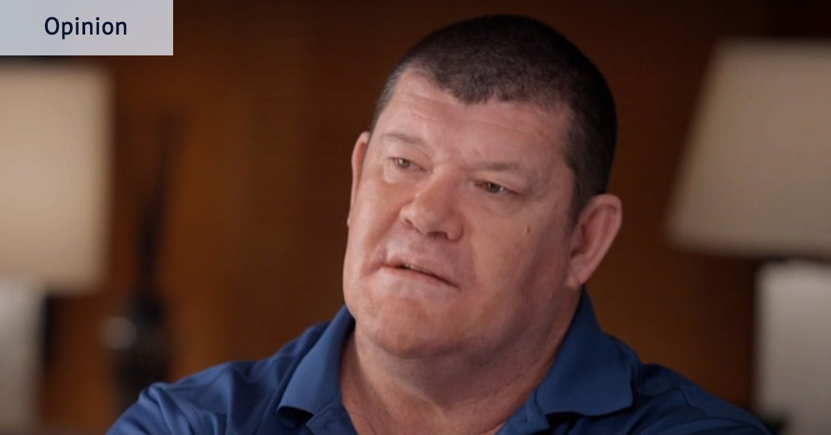 James Packer’s hate vomit lands on curious shoes