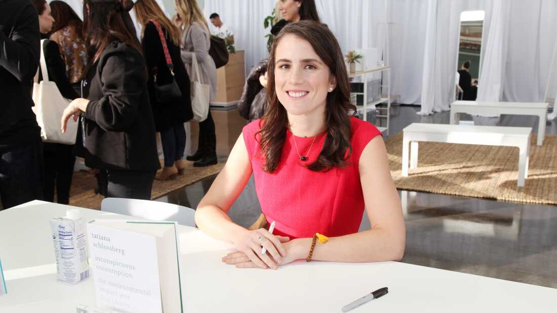 Tatiana Schlossberg is pictured at her book signing in 2019 in Richmond, Calif. Schlossberg says she has a rare form of cancer.