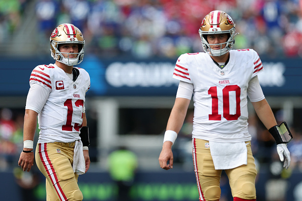 Brock Purdy Throws to Everyone But His Own Team, 49ers Fans Suddenly Miss Mac Jones
