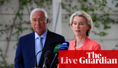 EU leaders welcome ‘new momentum’ in Ukraine peace talks but stress red lines on territory – as it happened | Ukraine