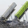 Garbage is unloaded into the Pine Tree Acres Landfill in Lenox Township, Mich., on July 28, 2022. State bans on commercial food waste have been largely ineffective, researchers found.