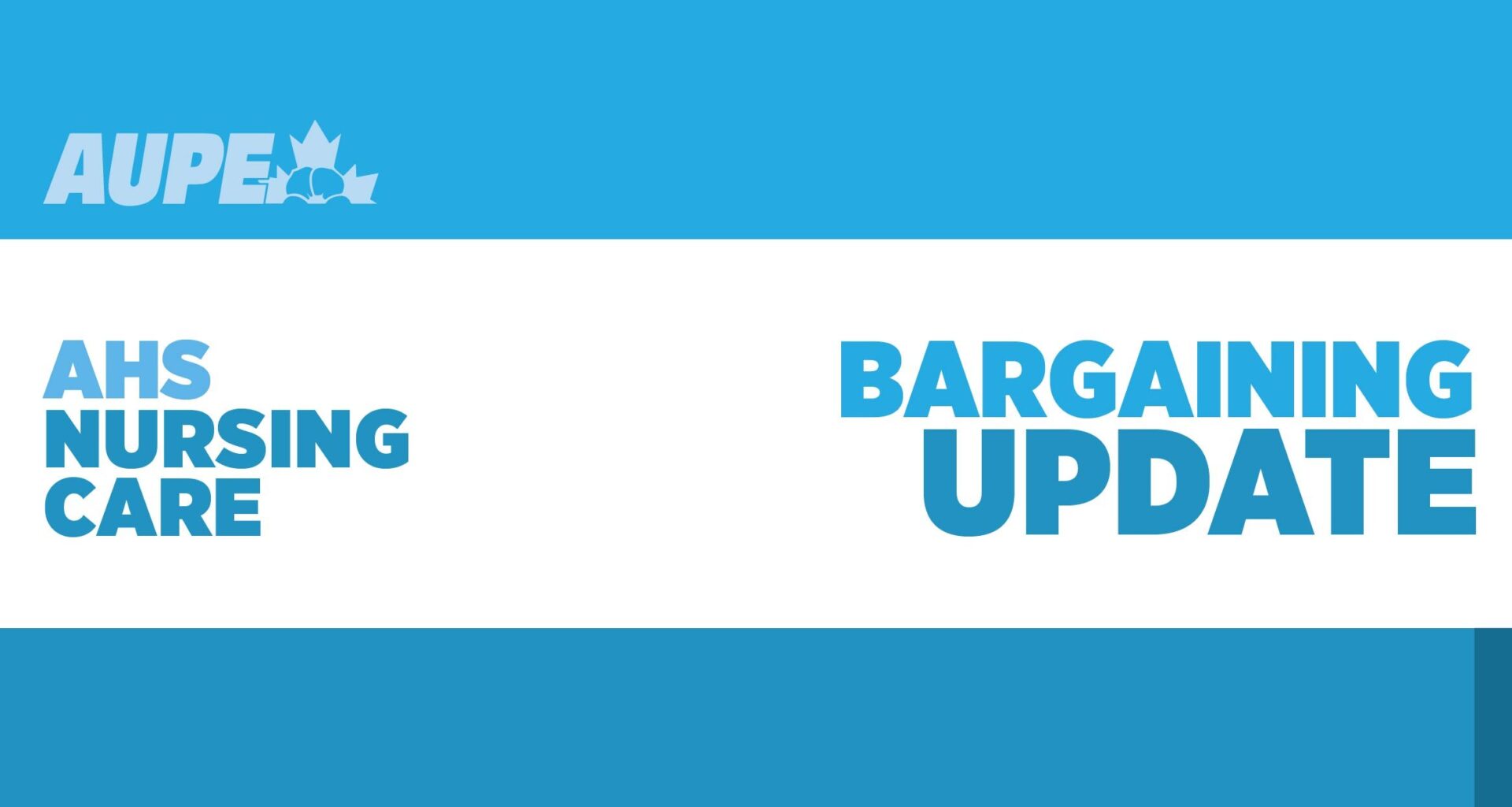 AHS Nursing Care members have ratified their tentative agreement