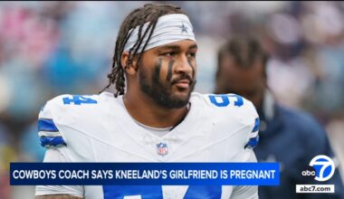 Cowboys to support Marshawn Kneeland pregnant girlfriend, unborn child 'for the rest of their lives'