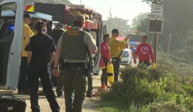 Father dead, 5-year-old daughter missing after being swept into ocean at Garrapata State Park in Big Sur, authorities say