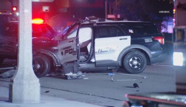 Alhambra police officer dead after violent crash; 1 other dead, 2 injured