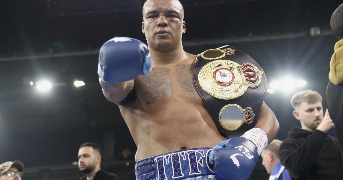 Fabio Wardley named new WBO world heavyweight champion