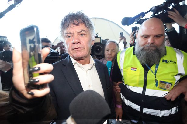 Gerry Hutch pictured at the election count at the RDS in Dublin