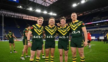 Kangaroos team for Third Ashes Test