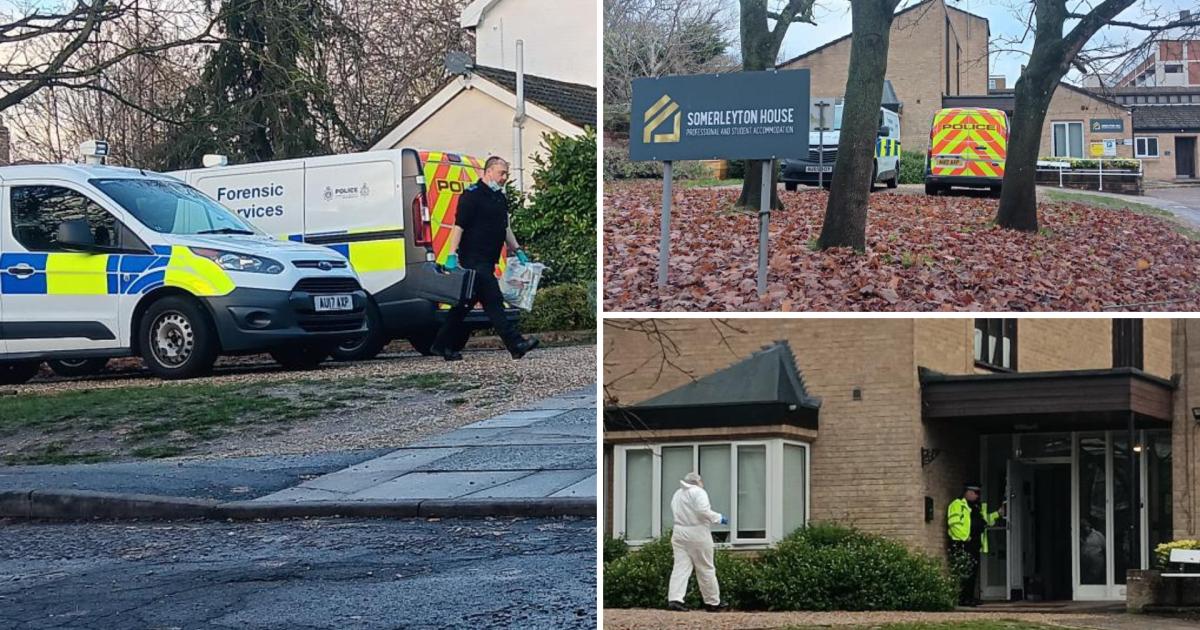 Tenants in tears after murder in Somerleyton House, Norwich