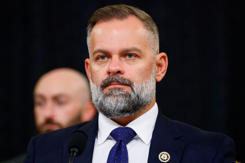 Representative Cory Mills attends a House Task Force  hearing on Capitol Hill in Washington, DC, on September 26, 2024.
