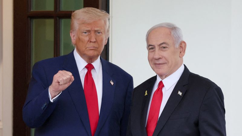 Trump pens letter asking Israeli president to pardon Netanyahu in corruption trial