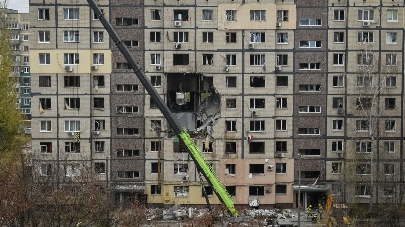 Widespread power outages across Ukraine after Russian barrage of missiles and drones