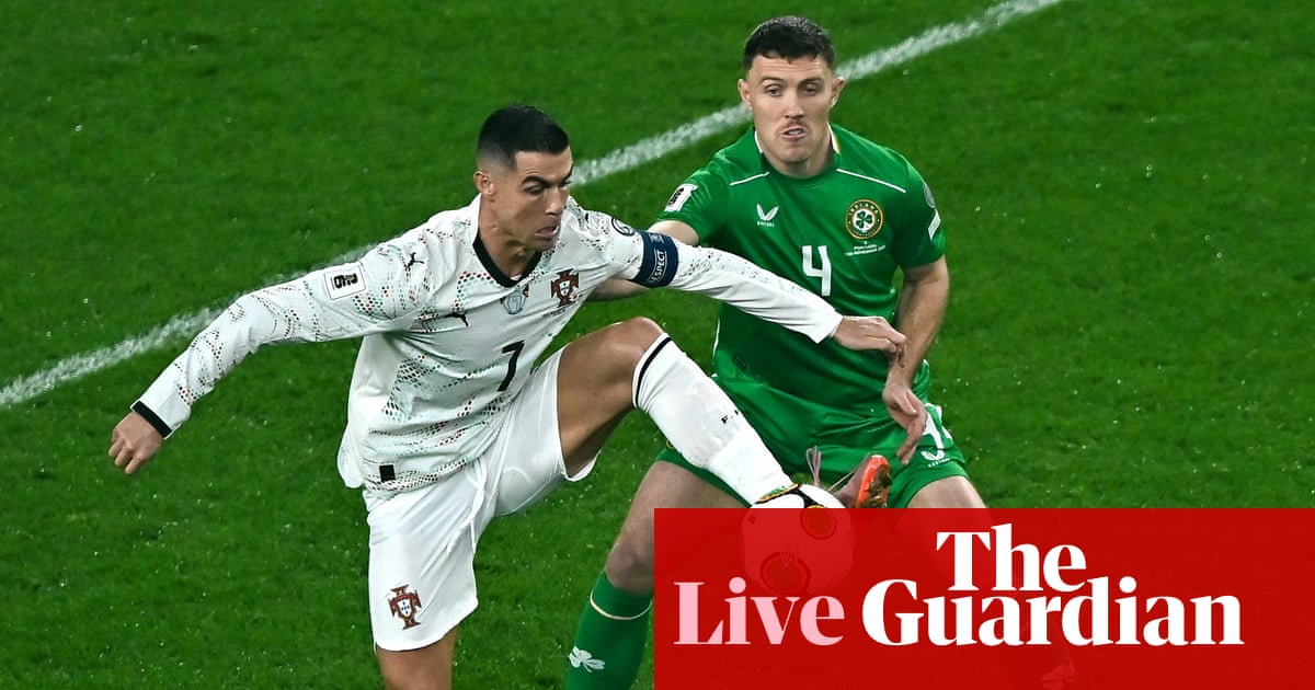 Republic of Ireland v Portugal, France v Ukraine, and more: World Cup 2026 qualifying – live | World Cup 2026 qualifiers