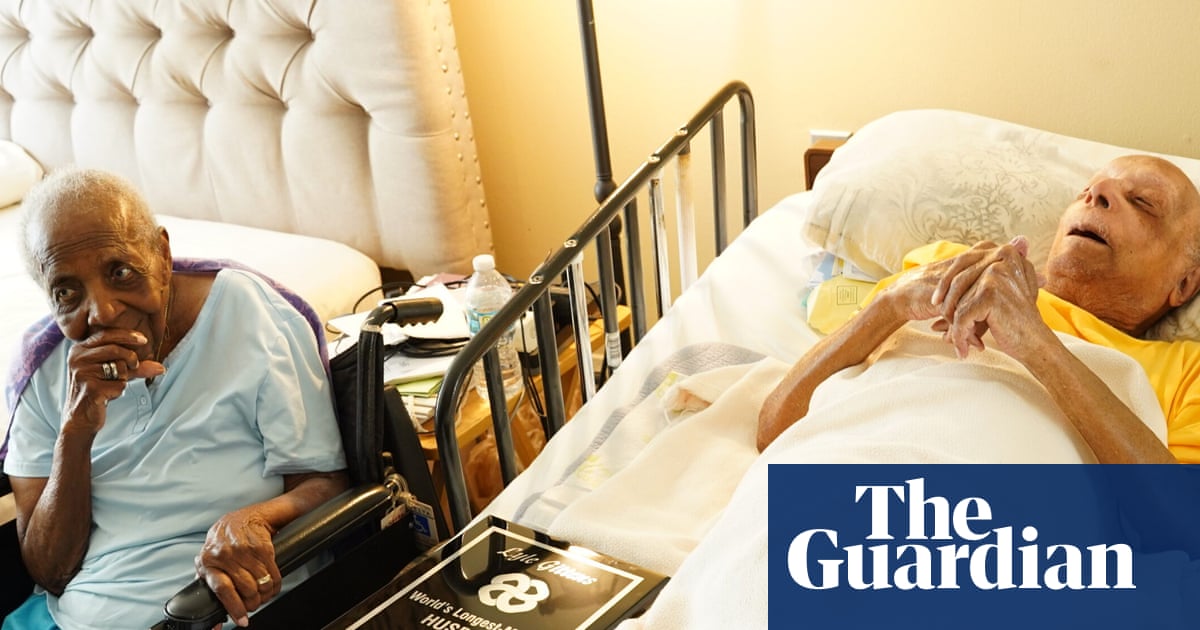 World’s longest-married couple reveals key to a lasting relationship: ‘We love each other’ | US news