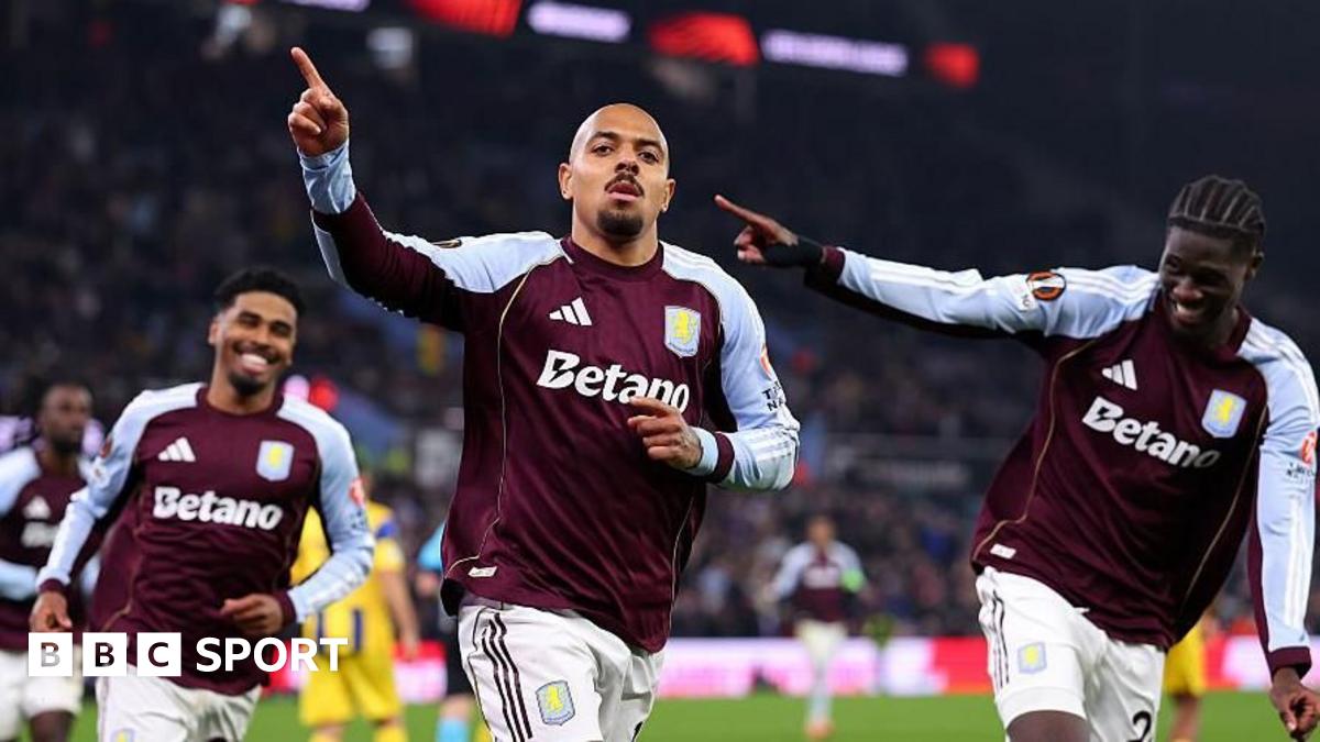 Aston Villa 2-0 Maccabi Tel Aviv: Ian Maatsen and Donyell Malen goals in Europa League win at Villa Park