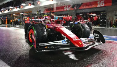 LAS VEGAS, NEVADA - NOVEMBER 21: Fourth placed qualifier George Russell of Great Britain and