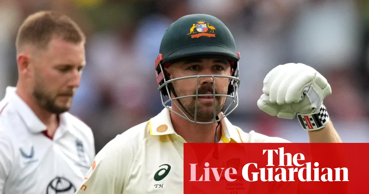 Australia v England: hosts chasing 205 to win Ashes first Test on day two – live | Ashes 2025-26