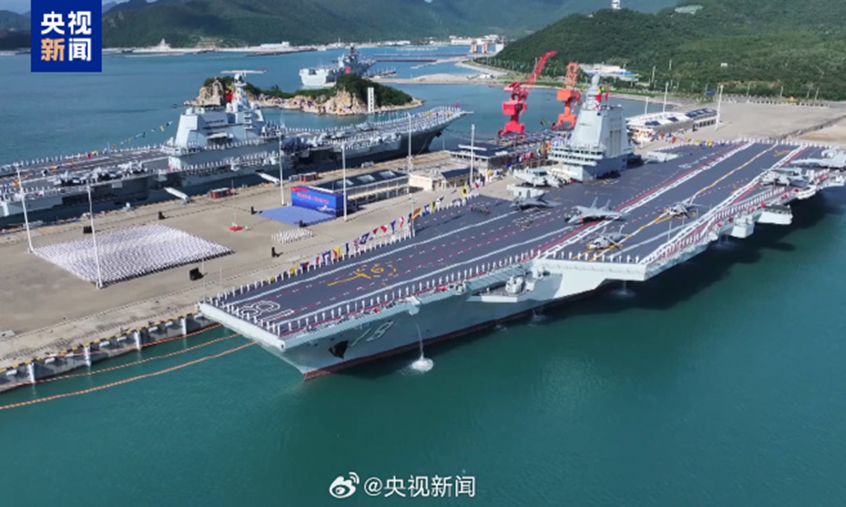 China commissions first electromagnetic catapults-equipped aircraft carrier, Fujian; country officially enters three-carrier era