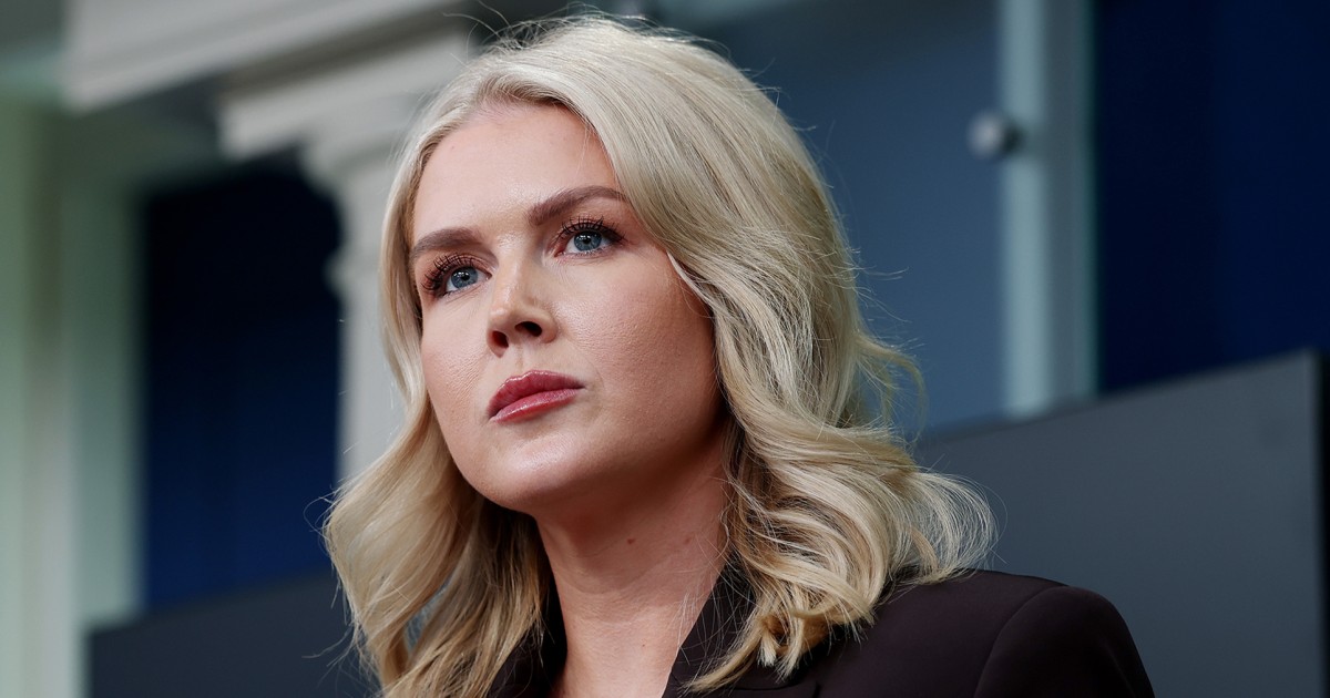 White House press secretary Karoline Leavitt's relative detained by ICE