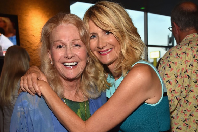 Diane Ladd and Laura Dern in 2015.