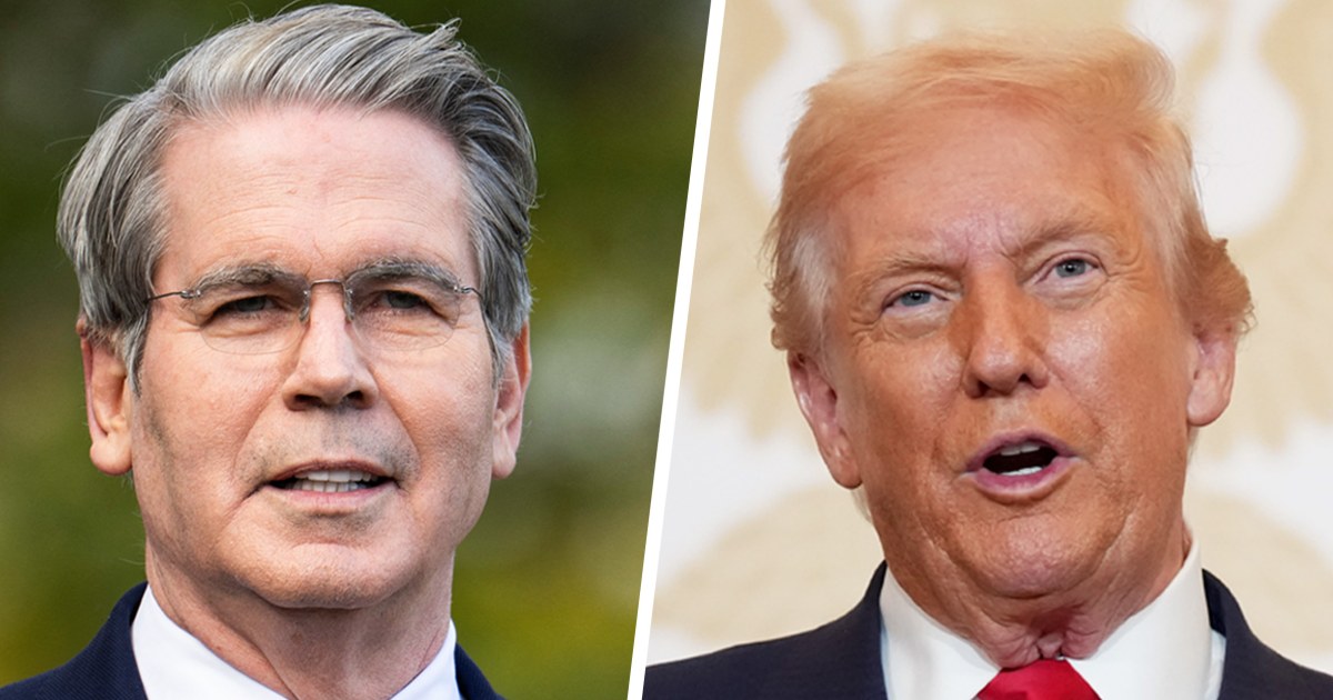 Treasury Dept. says inflation is running 'above target' as Trump insists there is 'no inflation'