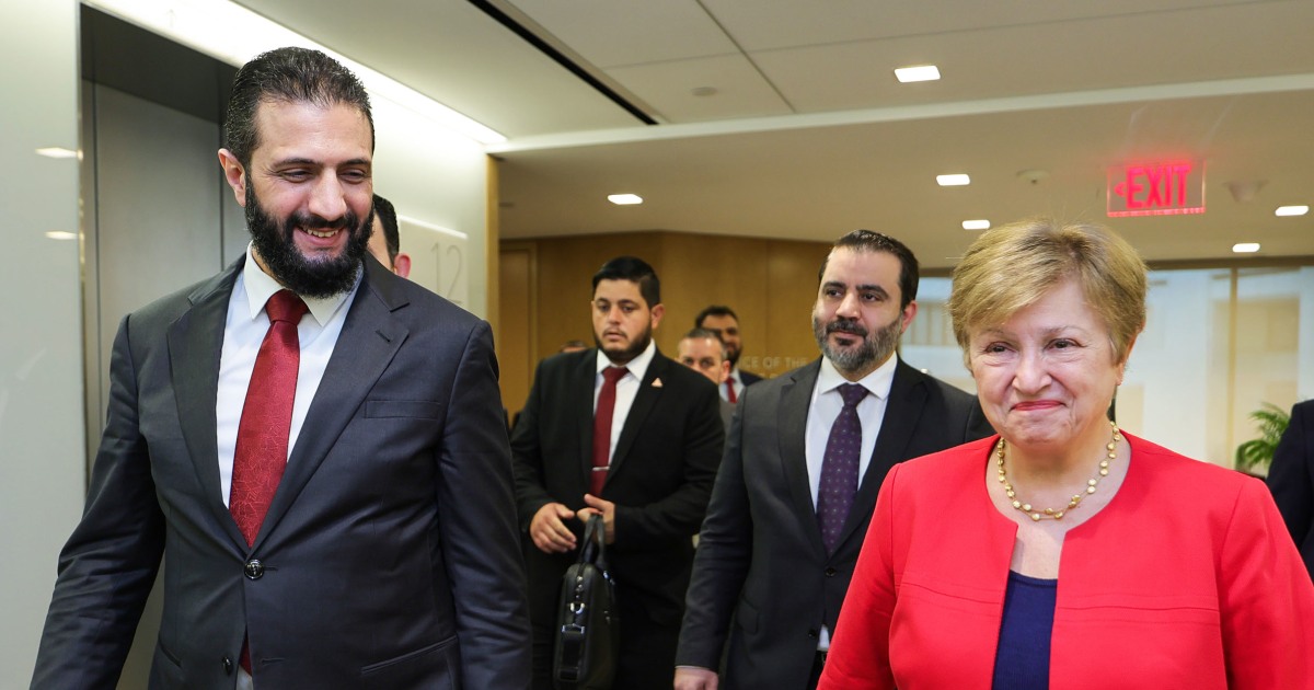 Syrian President al-Sharaa meets with Trump at White House, a first for former jihadist