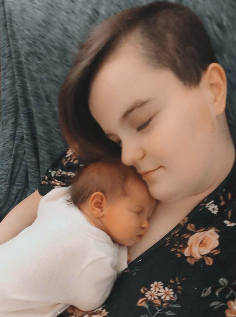 Ashley Rodolph and her daughter Saphira.