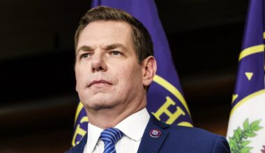 Eric Swalwell sues Trump official over mortgage fraud accusations