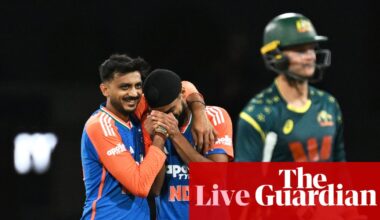 India beat Australia by 48 runs in fourth men’s Twenty20 international – as it happened | Australia cricket team