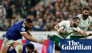 South Africa surge back after De Jager sending-off to overpower France | Autumn Nations Series
