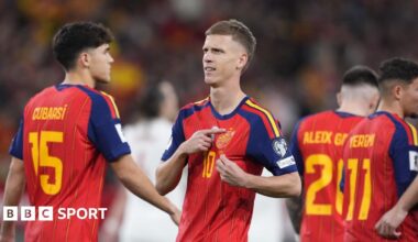 Spain 2-2 Turkey: Spain secure World Cup spot despite draw