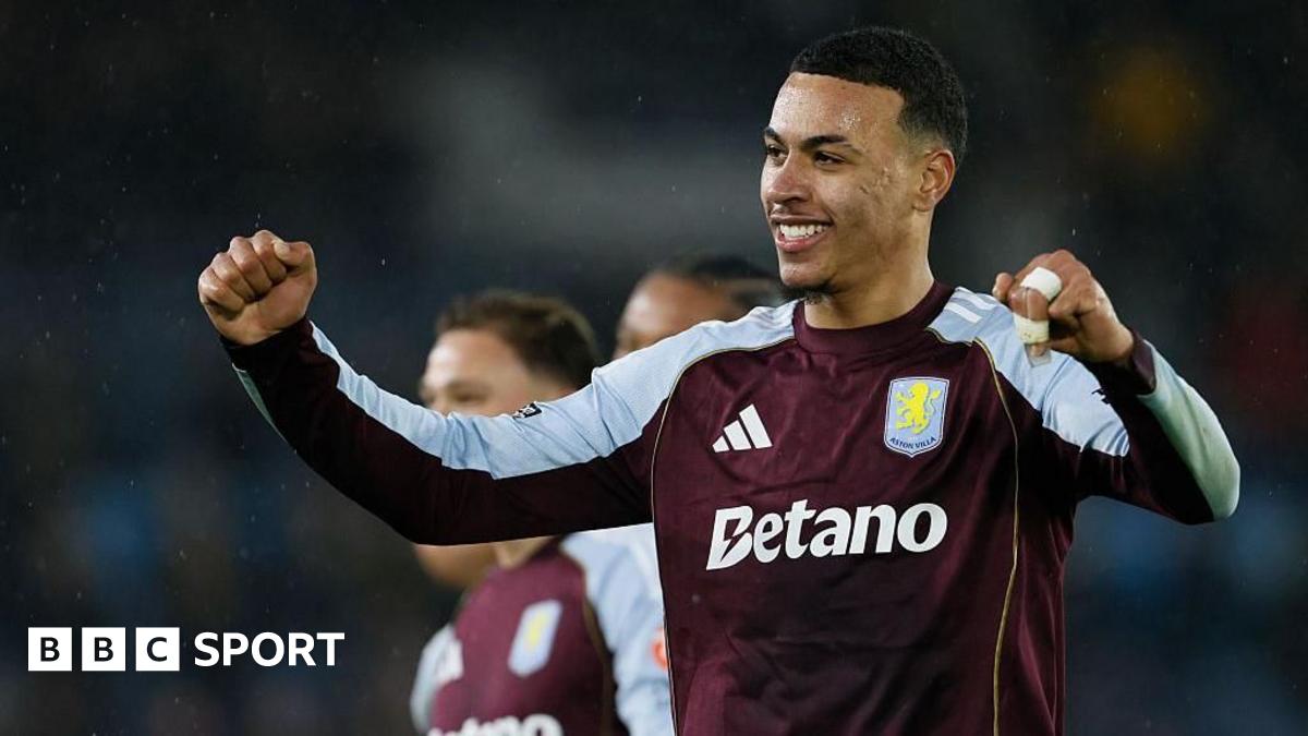 A general view inside Villa Park