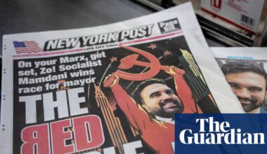 New York Post’s anti-Mamdani front page is a hit – with his supporters | Zohran Mamdani