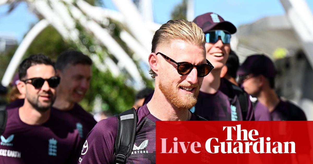 Australia v England: Ashes first Test, day one – live | Ashes 2025-26