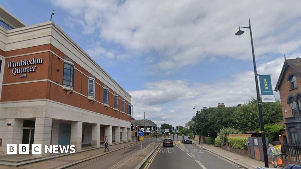 A general view of Queen's Road in Wimbledon.