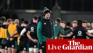 Ireland v South Africa: Autumn Nations Series rugby union – live | Autumn Nations Series