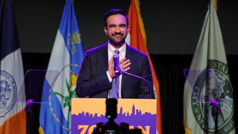 Zohran Mamdani, elected mayor of New York City, full victory speech – video 