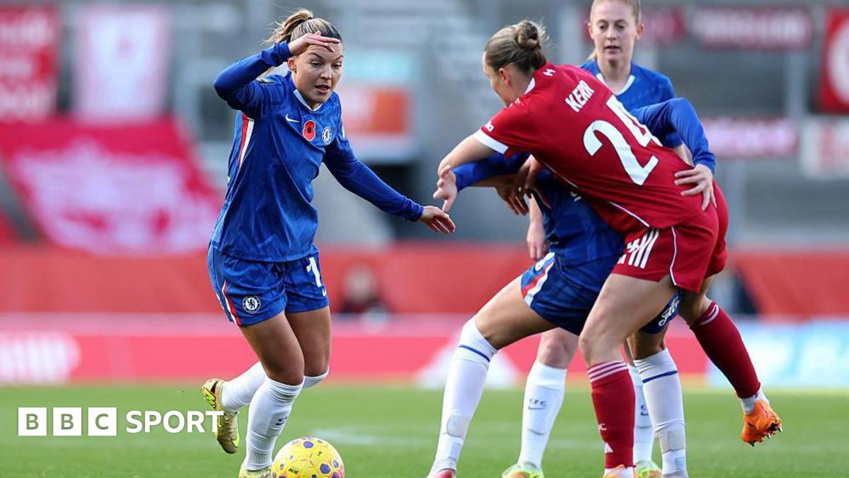 Liverpool 1-1 Chelsea: Champions held in Women's Super League
