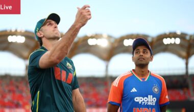 World’s best Twenty20 sides collide at Gold Coast from 7.15pm; results, scores, weather updates