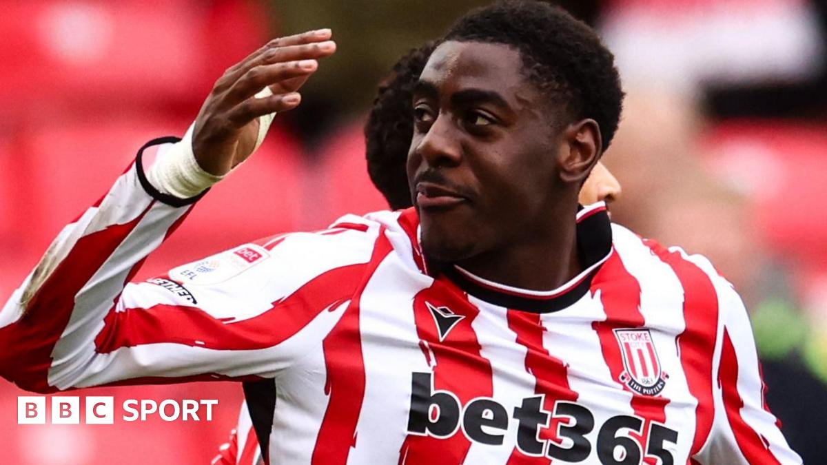 Stoke City 5-1 Bristol City: Divin Mubama scores hat-trick as Potters go third