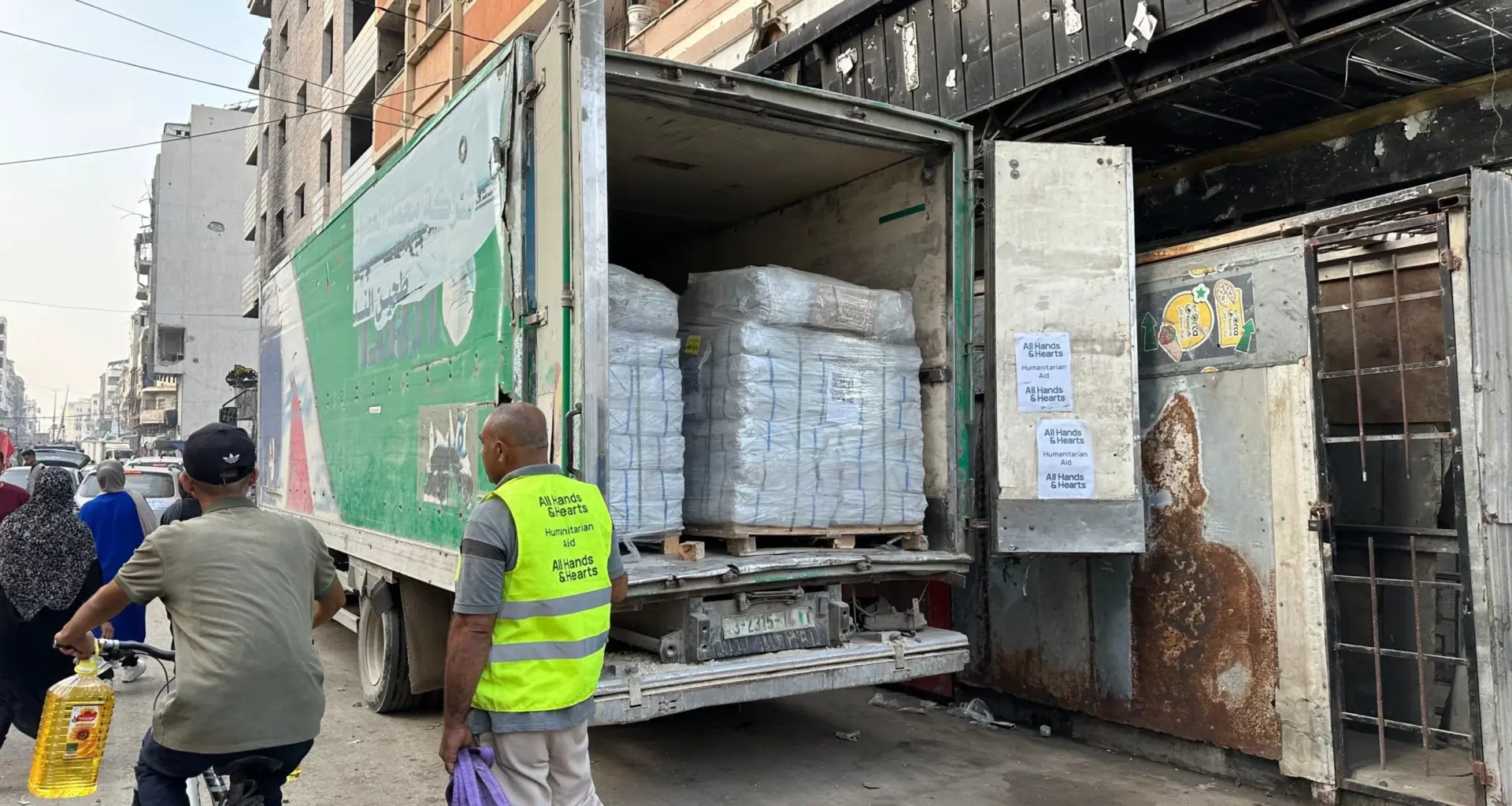 This is how your support reached families in Gaza last week