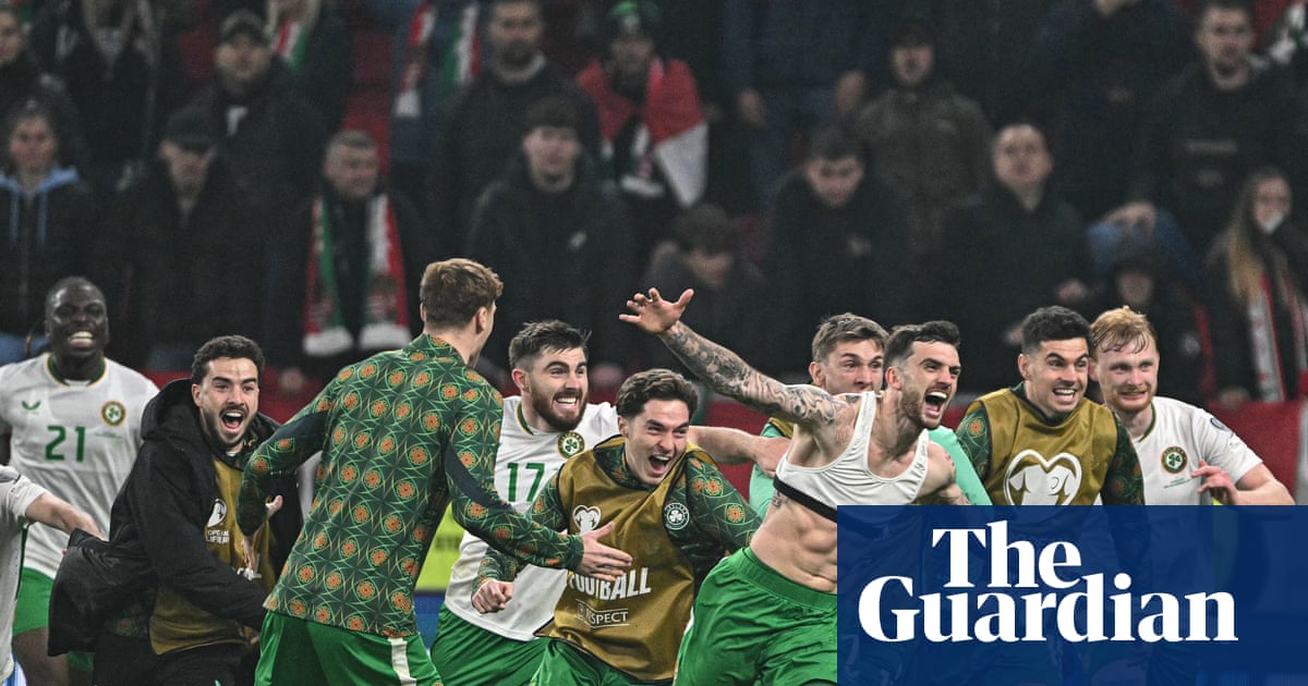 Parrott hat-trick sickens Hungary as Ireland grab World Cup playoff spot in wild win | World Cup 2026 qualifiers