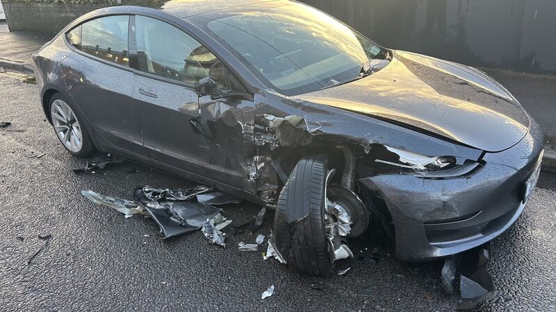 The scene has been preserved for a technical examination and inquiries are continuing. Picture: Larry Cummins